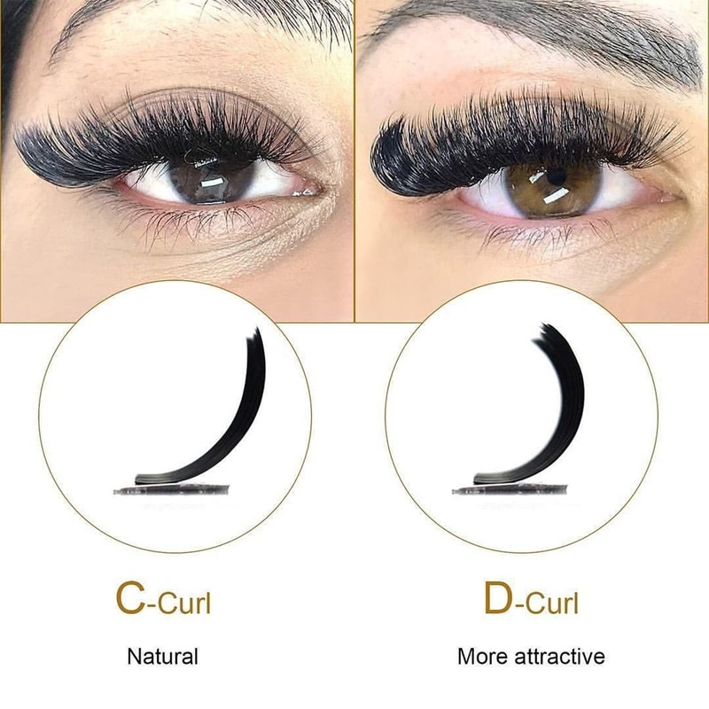 GEMERRY 6D Eyelash Extension Volume Eyelashes Ready Fan Eyelashes 0.07