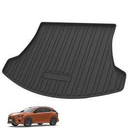 Elsetyler Custom Fit for Cargo Liner Lexus RZ 2023-2025 - Black TPE All Weather Heavy Duty Waterproof Rear Cargo Tray Trunk Floor Mat Protector