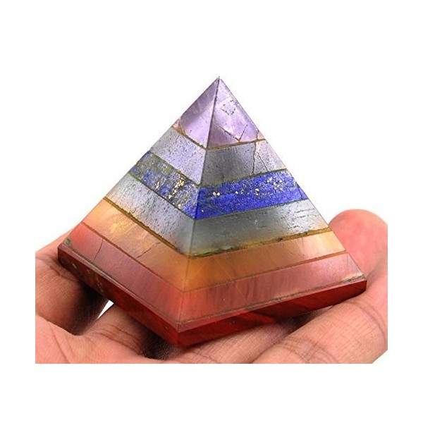 Jet Chakra Bonded Pyramid Free Booklet Jet International Crystal Therapy. Gemstone Healing Vastu Reiki Chakra Balancing Pyramid Good Luck Massage Pouch Prosperity Divine Image is JUST A Reference