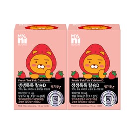Myny Self Care Saengsaeng Tok Tok Calcium D 108 tablets 2 boxes / 마이니 셀프케어 생생톡톡 칼슘D 108정 2박스