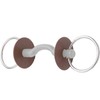 Beris Tongue Port Snaffle, Ring 7,5 cm, Size 120 mm,
