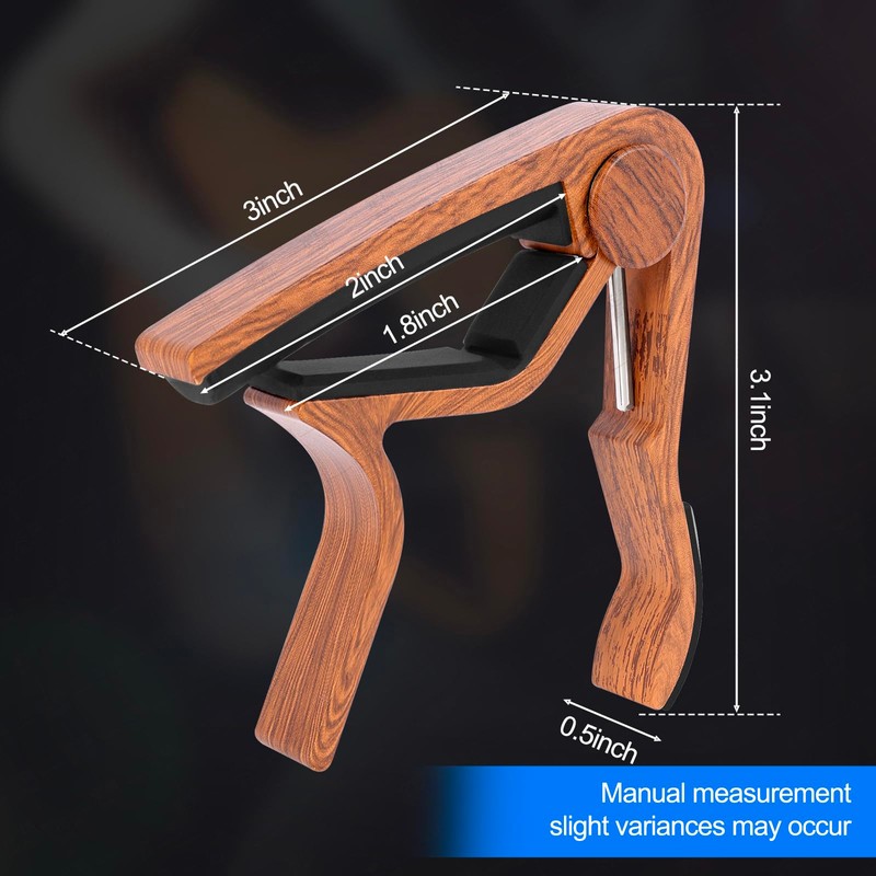Ortarco 2-Pack Guitar Capo for Acoustic & Electric Guitar 6