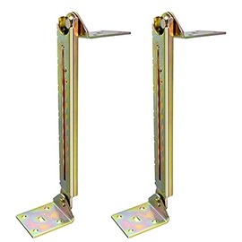 Enenes - Bisagra de ángulo ajustable de 10 engranajes, 2 piezas, mecanismo de varilla de elevación resistente para escritorios, mesas de masaje, tablas de dibujo y accesorios para muebles