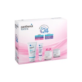 Panthenol Extra 24h Set Face Cleansing gel 150 ml & Triple Defense Eye cream 25 ml & Day Cream SPF15 50 ml & Night Cream 50 ml
