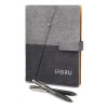 Cuaderno Inteligente Reutilizable IFORU Gris 100 Páginas con Almacenamiento en