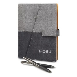 Cuaderno Inteligente Reutilizable IFORU Gris 100 Páginas con Almacenamiento en Nube