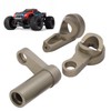 RC Steering Knuckle Kit Aluminum Alloy Shock Absorption Steering Assembly