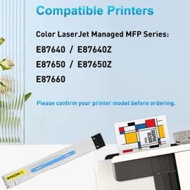 CLYWENSS W9052MC Toner Cartridge High Yield Replacement for HP W9052MC W9050MC Yellow for Color Managed MFP E87660 E87650 E87640 E87640Z E87650Z Printer (High Capacity, 1-Pack)