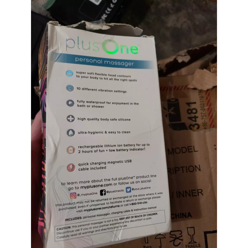 PlusOne Personal SOFT HEAD Massager for Muscle Relaxation