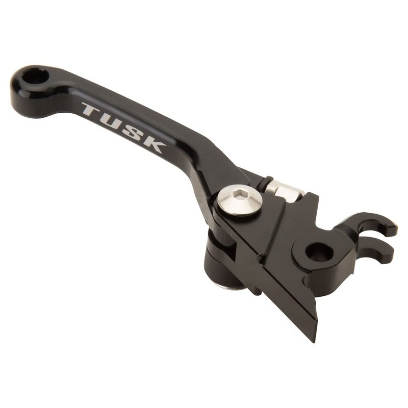 TUSK Folding Lever Set Black Compatible with Yamaha YZ250 2001-2007/YZ125