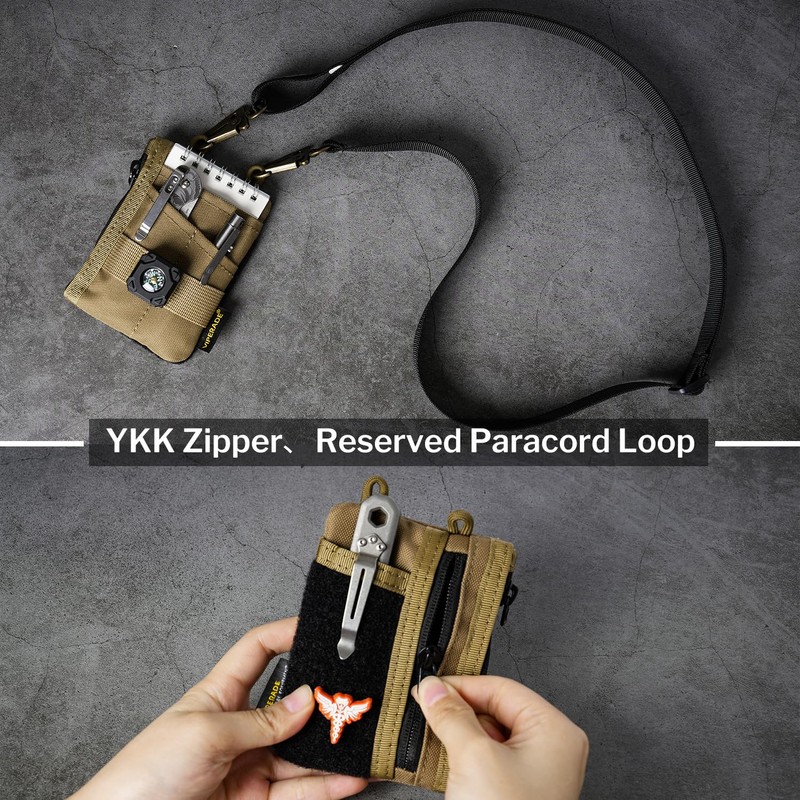 VIPERADE VE18-S Small EDC Pouch Tool Organizer,Multifunction Small Tools Pouch