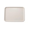 Asahi Koyo Tray, Antibacterial, Rectangle, Beige, 14.2 in (36 cm),