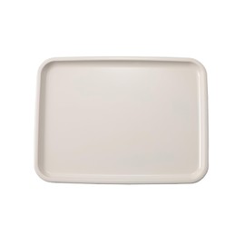 Asahi Koyo Tray, Antibacterial, Rectangle, Beige, 14.2 in (36 cm), Non-slip, Stylish, Tray, 1 Piece