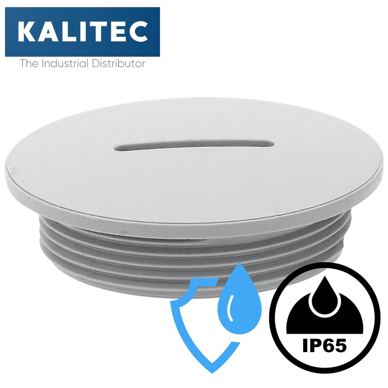 Pack of 5 Kalitec G4550210 M50 Blanking Plugs Plastic Round