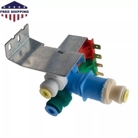 Aftermarket Ice Maker Water Valve For Whirlpool Kenmore Coldspot Kitchenaid Superba Fridge