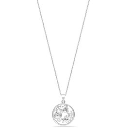 LeCalla 925 Sterling Silver Sea Life Pendant Necklace for Teen Women