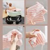 21 Pack Super Absorbent Dish Cloths Coral Velvet Microfiber Kitchen