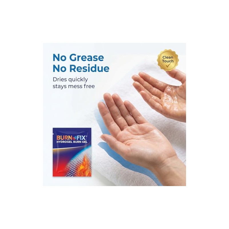 Gel Quemaduras Burnfix Por Sobre Crema Hidrogel Calmante Una Sensación