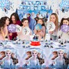 Winter Birthday Decorations, 110 Pack Movie-Theme Birthday Party Supplies, Beautiful