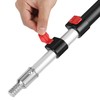Bates- ‎Telescoping Pole, 2.4 to 6 Ft Long, Black &