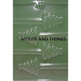 CHRISTMAS TREE PRETZEL chocolate candy mold with Molding Instruction - Set of 2
