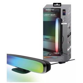 Monster Smart Color Changing LED Light Bar - 1 Pack Remote Control Multi Colored