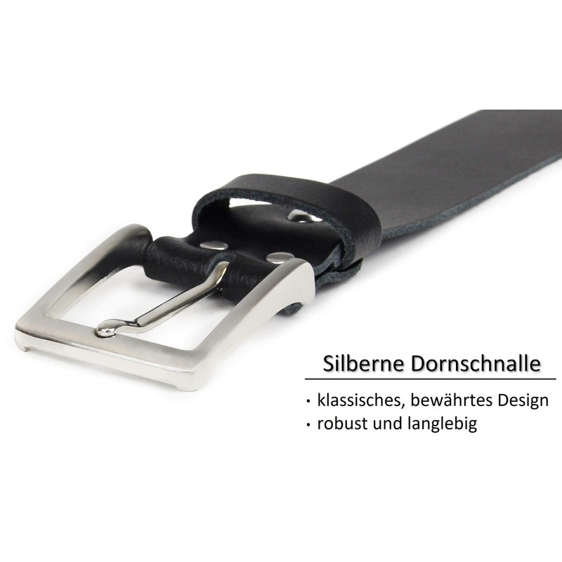 Frentree® Men's Belt 100% Real Leather Made in Germany 3.8