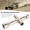RC 10mm Brass Hex Extension Prevents Shaking Easy Installation RC