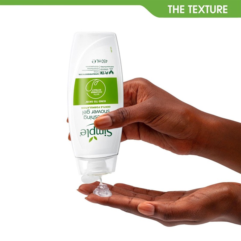 Simple Simple Kind to Skin Refreshing Shower Gel, Pack of