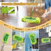 2PCS Reusable Dry Sweeping Cloths Compatible with Swiffer Sweeper Mop,Reusable