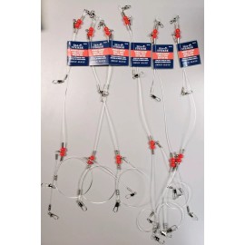 Sea Striker 24" Deep Drop Bottom Fishing Rigs 60# Leaders Striper Sea Bass Porgies CHOOSE QT - 6 pcs