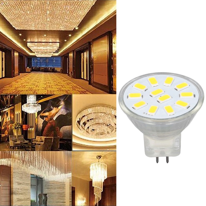 4pcs/set MR11 LED Spot Light Bulb with Dual Needle Base