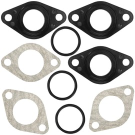 LIYYDS 3Pcs PZ19 19MM Carburetor Intake Gasket for 50cc 70cc 90cc 110cc Pit Dirt Bike Go Kart ATV Quad Baja Buggy Coolster JCL Kazuma Lance Roketa SunL TaoTao BBR SDG SSR Pitster Pit Pro