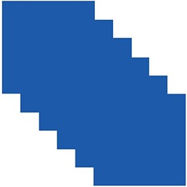 Siser EasyPSV Permanent Self Adhesive Craft Vinyl 12" x 12" Sheets (Nautical Blue, 6 Sheets)