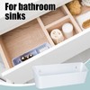 Umigy 2 Pack 11" Tip Out Tray for Sink with