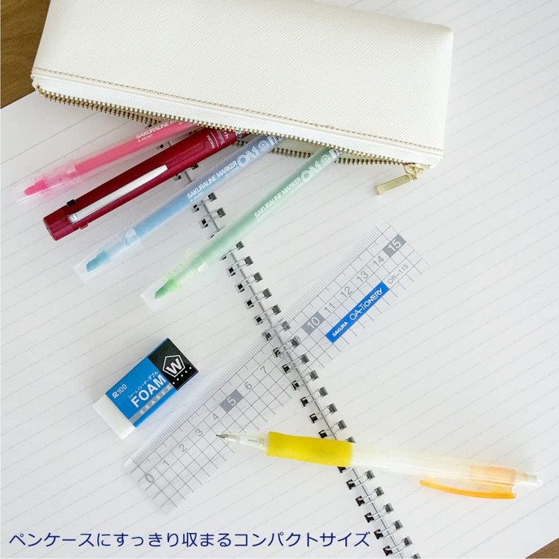 Sakura Crepas Eraser Foam Eraser Double 60 10 Pieces RFW-60