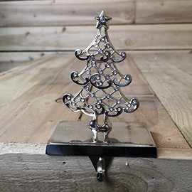 Christmas Tree With Crystals Christmas Stocking Hanger