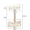 360° Rotating Spice Rack Organizer, Non-Slip Kitchen Turntable for Countertop,