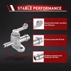WOOSTAR 1/4" Inline Fuel Valve Petcock Cut-Off Switch Replacement for