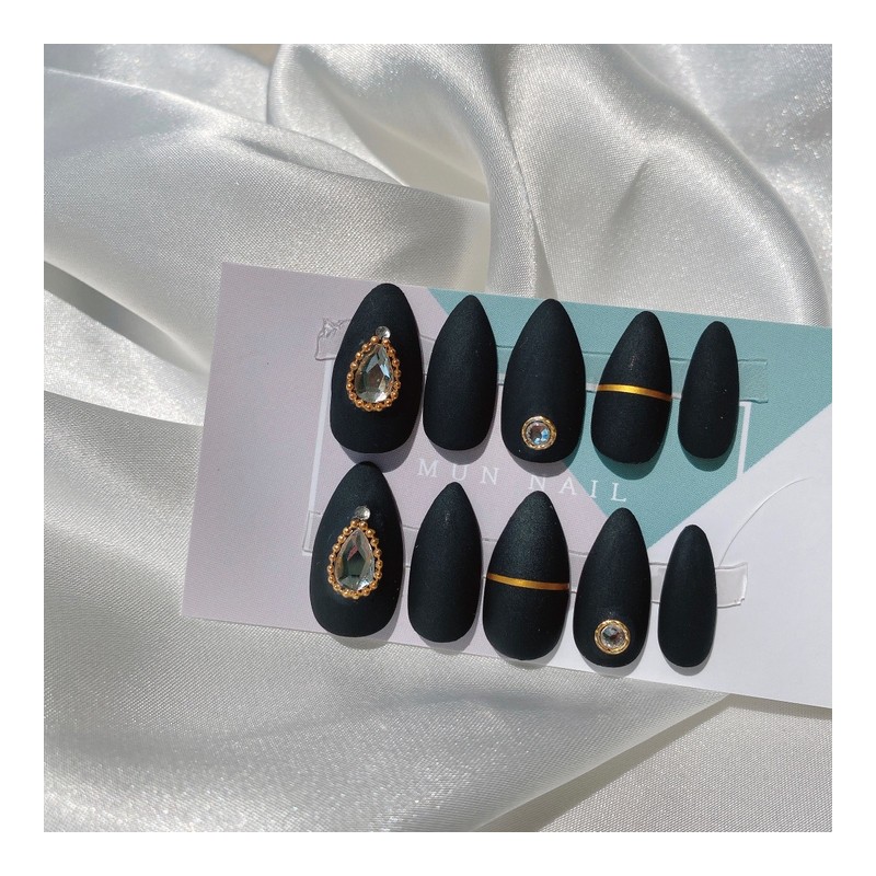 MunNail Ring Nail - Square / MunNail 반지네일 - 스퀘어