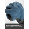 Komine GK-1833 Motorcycle Protective Mesh Gloves Brave Black Dark Grey