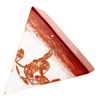 Nupuyai Pyramid Gemstone Rock Crystal Energy Pyramids for Reiki Healing