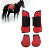 4 Pcs Horse Tendon Boots Set Soft Anti Slip Cushioning