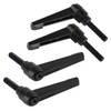 efuturetime® Pack of 4 Clamping Lever Handles, M8-32 mm, Adjustable