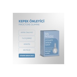 DAILY PERFECTION PRO Vitamin Serum Shot No:4 Kepek Önleyici 2X6 Ml