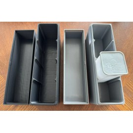 Storage Solutions BLACK 3DP Silver Britannia Mini Monster Box Holds 4 UK Mint Tubes Coin Storage