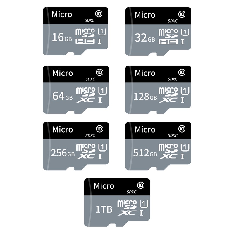 TF Card Large Capacity SD Card 1TB U1 Class 10