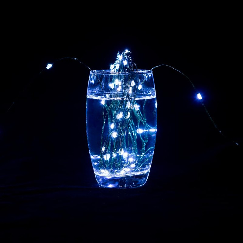ZELUXDOT 400ft 1200LED Fairy Light String Green Copper Wire Cool