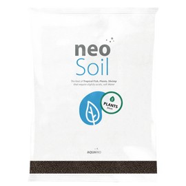 AQUARIO Neo Soil - Aquarium Soil for Freshwater Planted Tank, Volcanic Ash Substrate for Fish Tank w/Live Aquatic Plants, Slighty Acidic, PH Buffering Aquasoil for Planted Aquariums - Plants, 3L