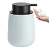 TOOZFO Soap Foaming Dispenser Ceramic with Easy-to-Press Pump Hand Foam